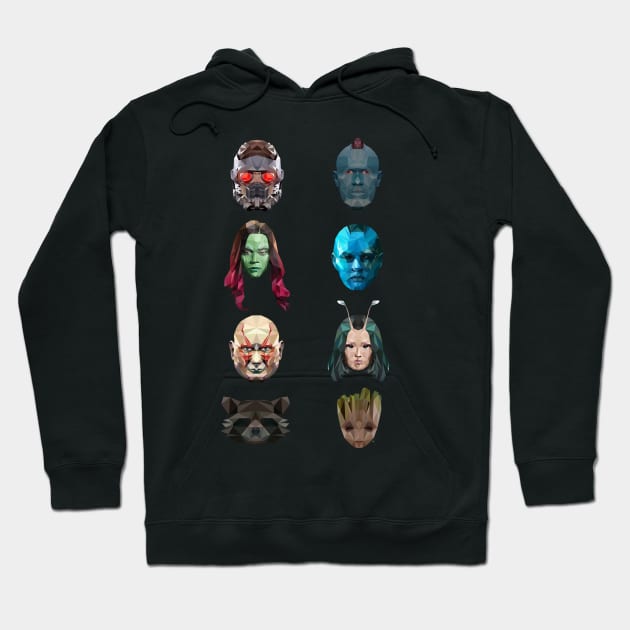 Guardians Of The Galaxy Poly Hoodie by CriSan